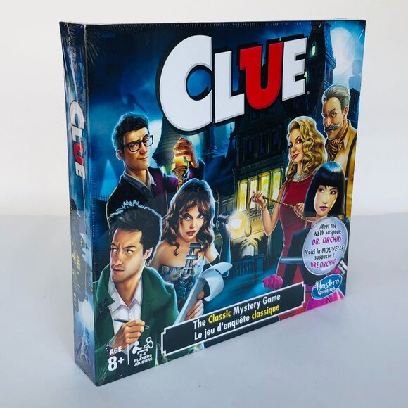 Clue Hasbro Mystery Classic Board Game Bilingual Edition New Sealed Age 8+ - Picture 13 of 15